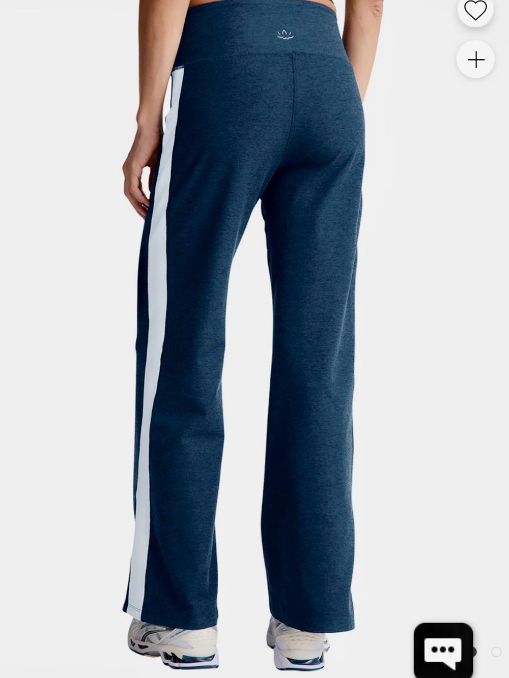 Beyond Yoga Spacedye Line Up Wide Leg Pant. XS. Navy/white - Picture 5 of 15